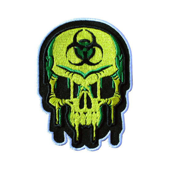 Patch / écusson Thermocollant BIOHAZARD - Pour Vêtements, Sacs, Customization